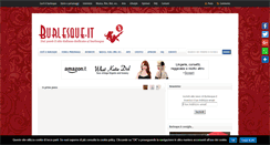 Desktop Screenshot of burlesque.it